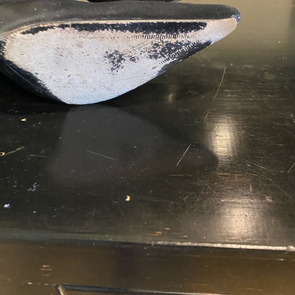 FENDI VINTAGE BOOTIES Suede black size7.5 - Picture 9 of 9